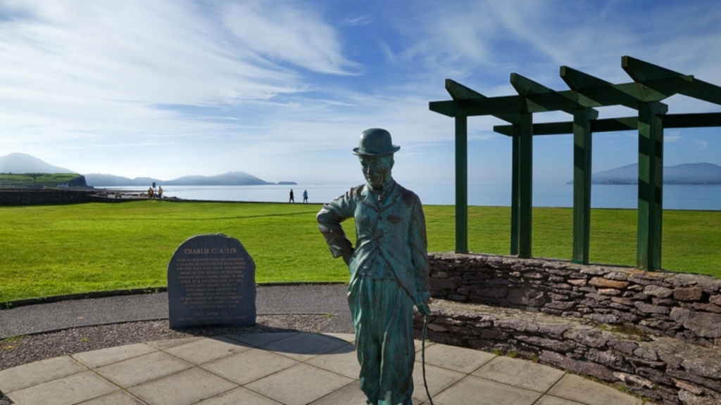 Charlie Chaplin Statue, Waterville, Kerry