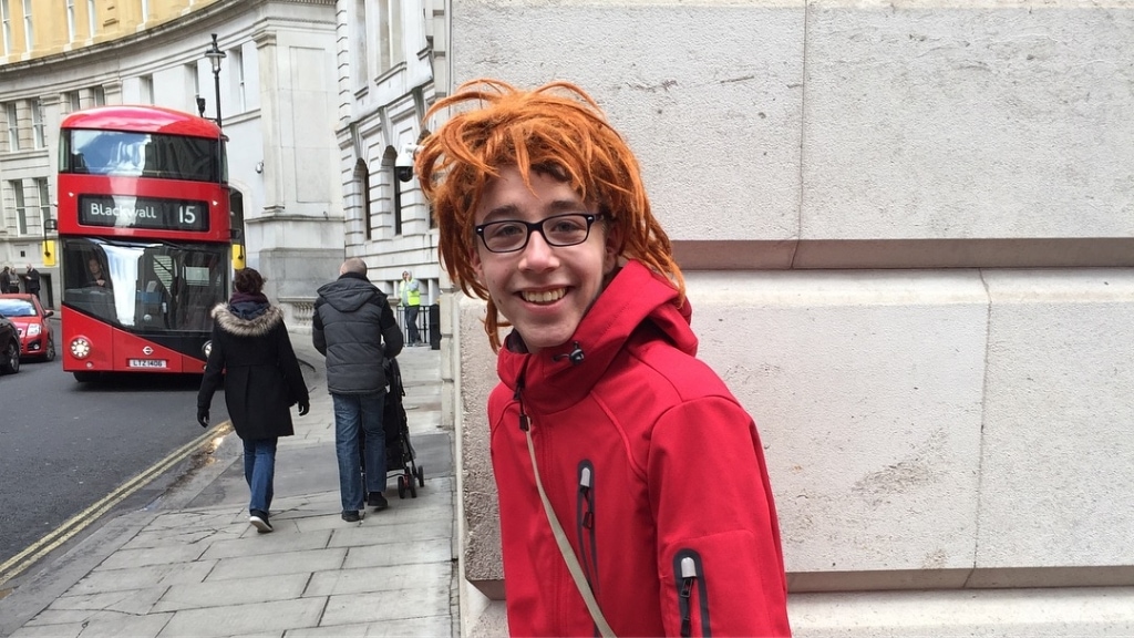 Harry Potter-Spaziergang in London - Ron vor dem Zaubereiministerium