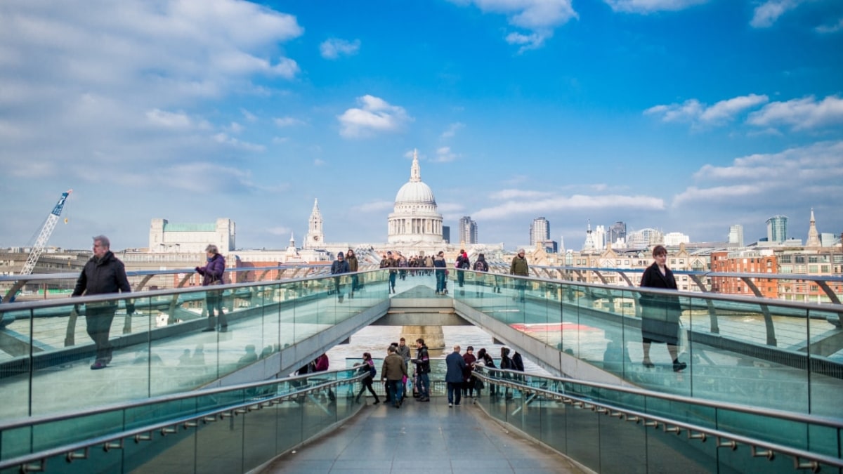 Millennium Bridge / Angriff der Todesser auf London