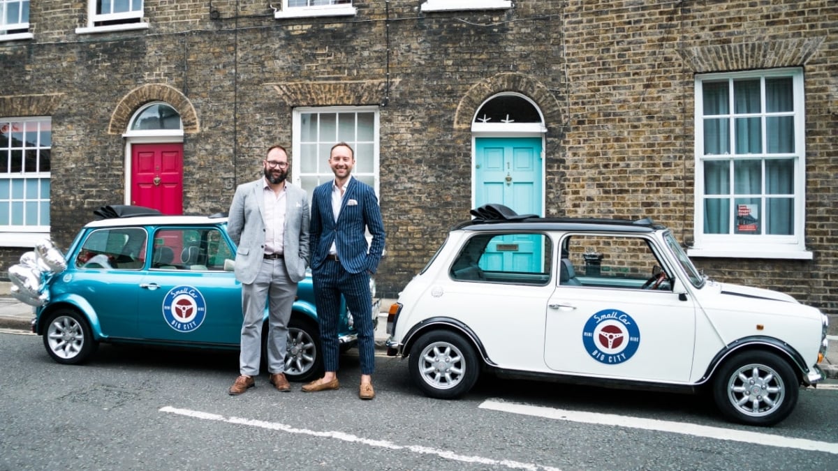 Harry Potter-Tour durch London in einem klassischen Mini Cooper