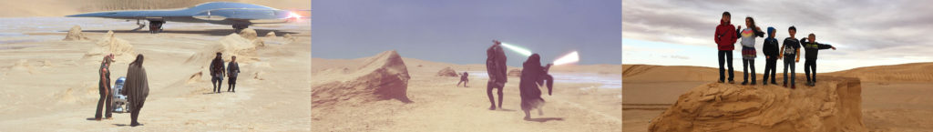 Star Wars-Tour durch Tunesien: Yardang Field in Nefta
