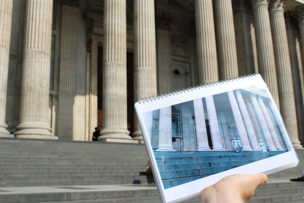 Cybermen on the Steps of St Paul's Cathedral