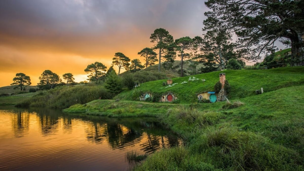 Hobbingen Filmset-Tour ab Auckland
