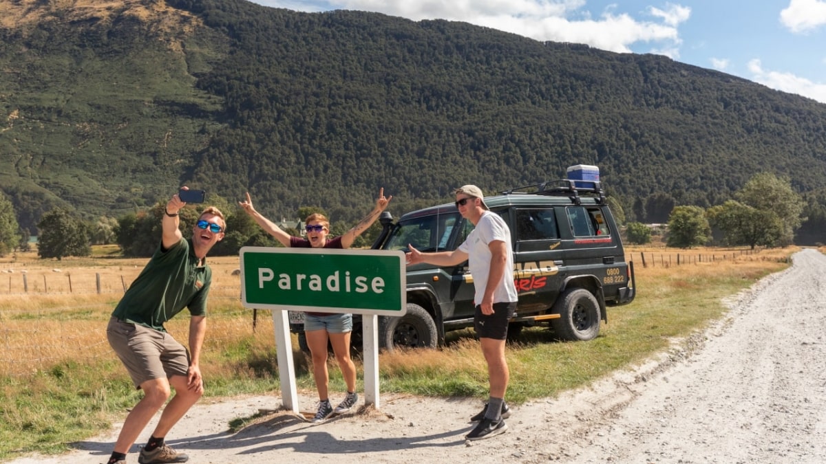 Herr der Ringe halbtägige Offroad-Safari nach Glenorchy