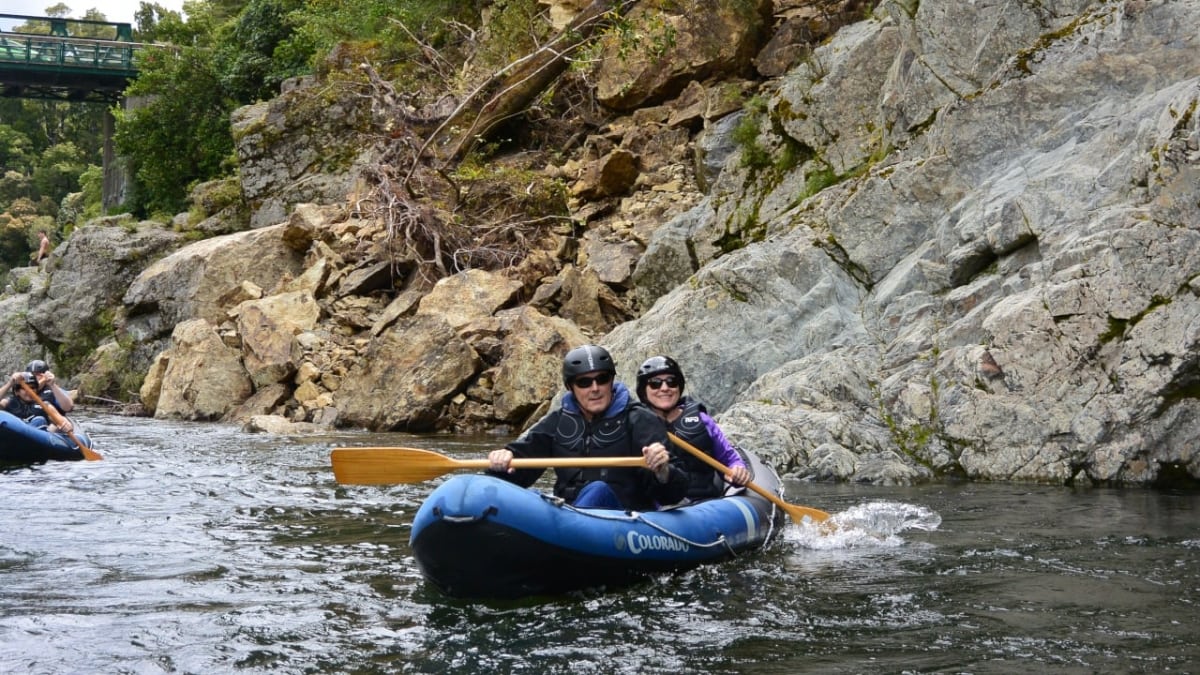 Hobbit Kajaktour auf dem Pelorus-Fluss