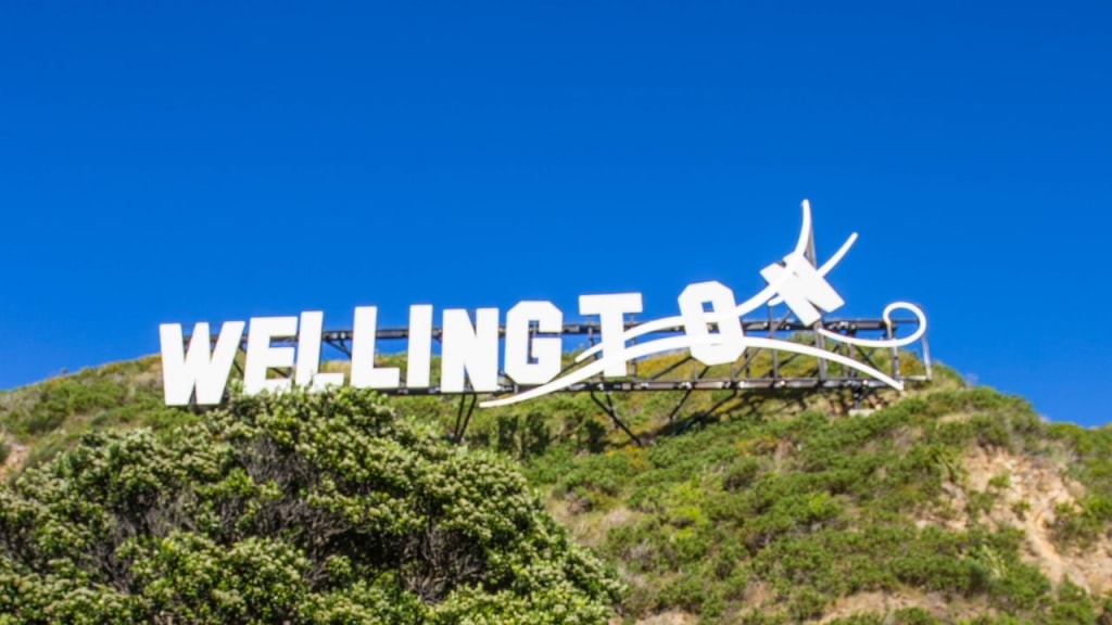 Wellington Movie Tours: Wellington Sign