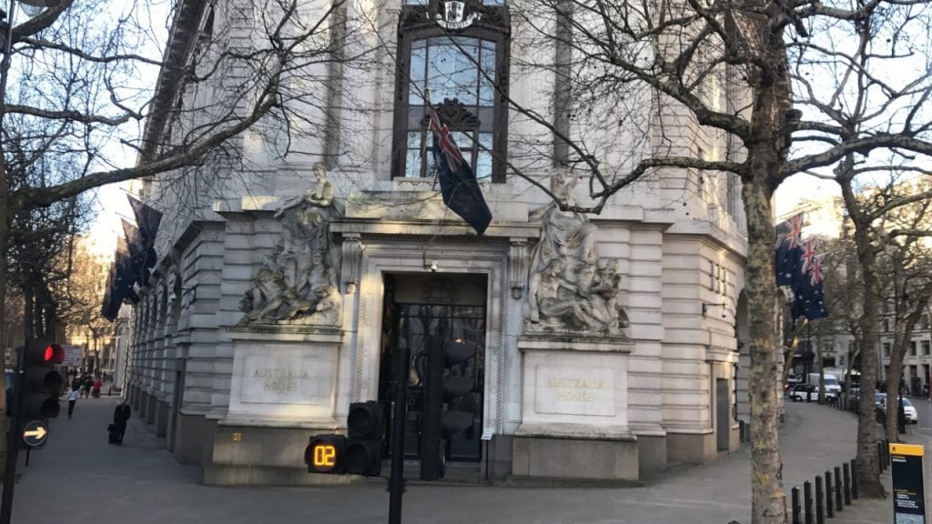 Australia House / Gringotts Bank Exterior