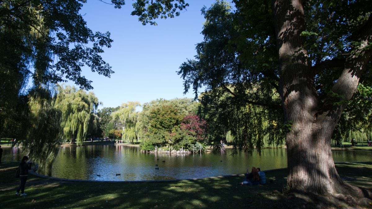 Rundgang auf der Boston Filmmeile