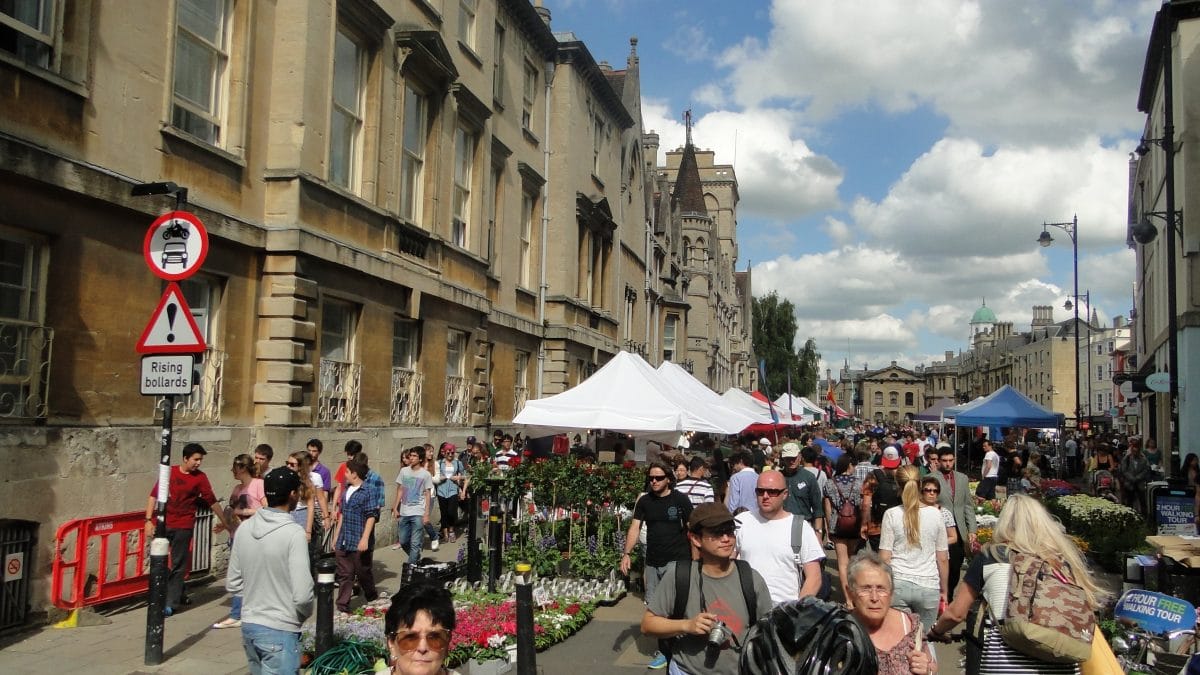 Spuren von Harry Potter in Oxford