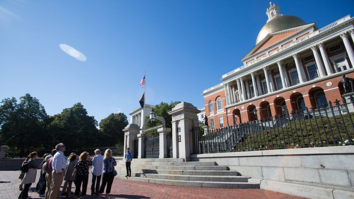 Rundgang auf der Boston Filmmeile