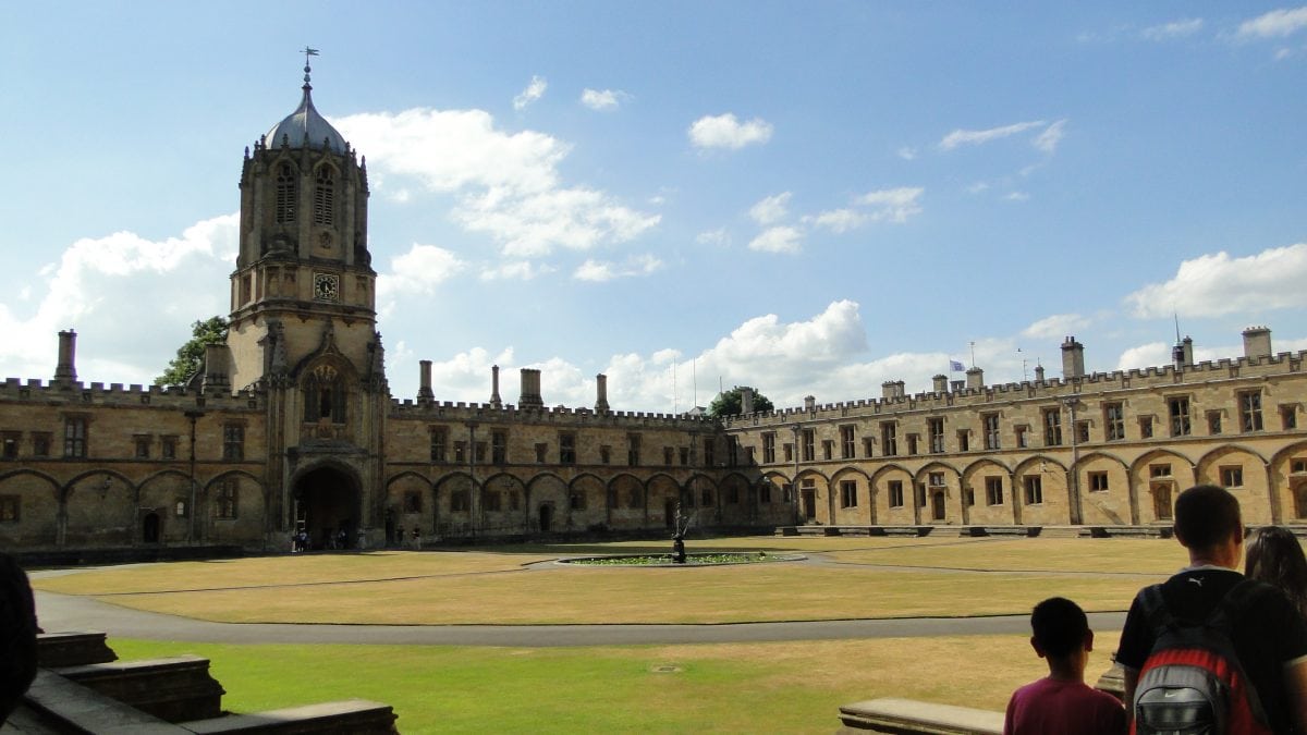 Spuren von Harry Potter in Oxford