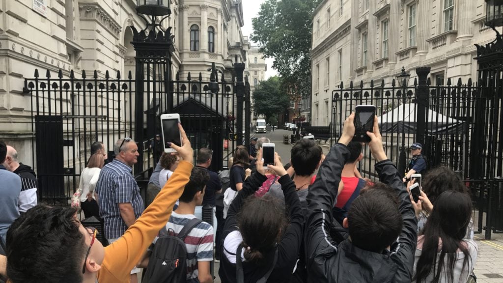 Entrance to Downing Street