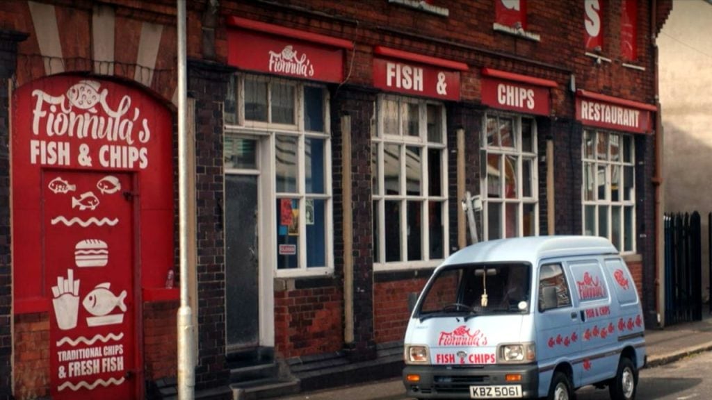 Derry Girls Tour of Belfast: Fionnula's Fish & Chips