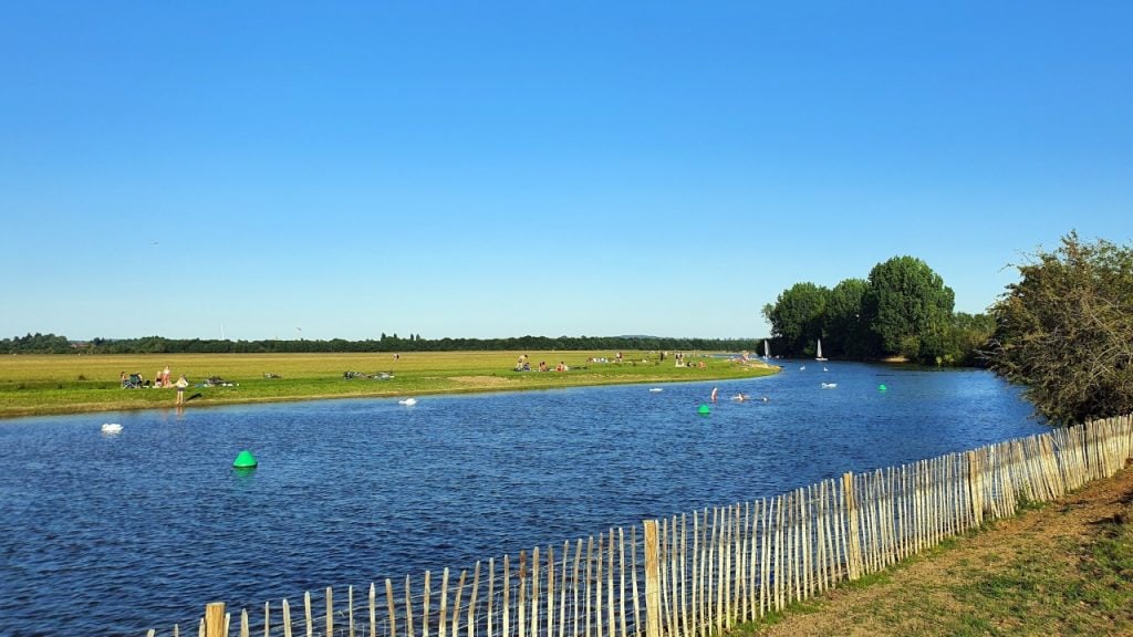 Port Meadow from Godstow Lock