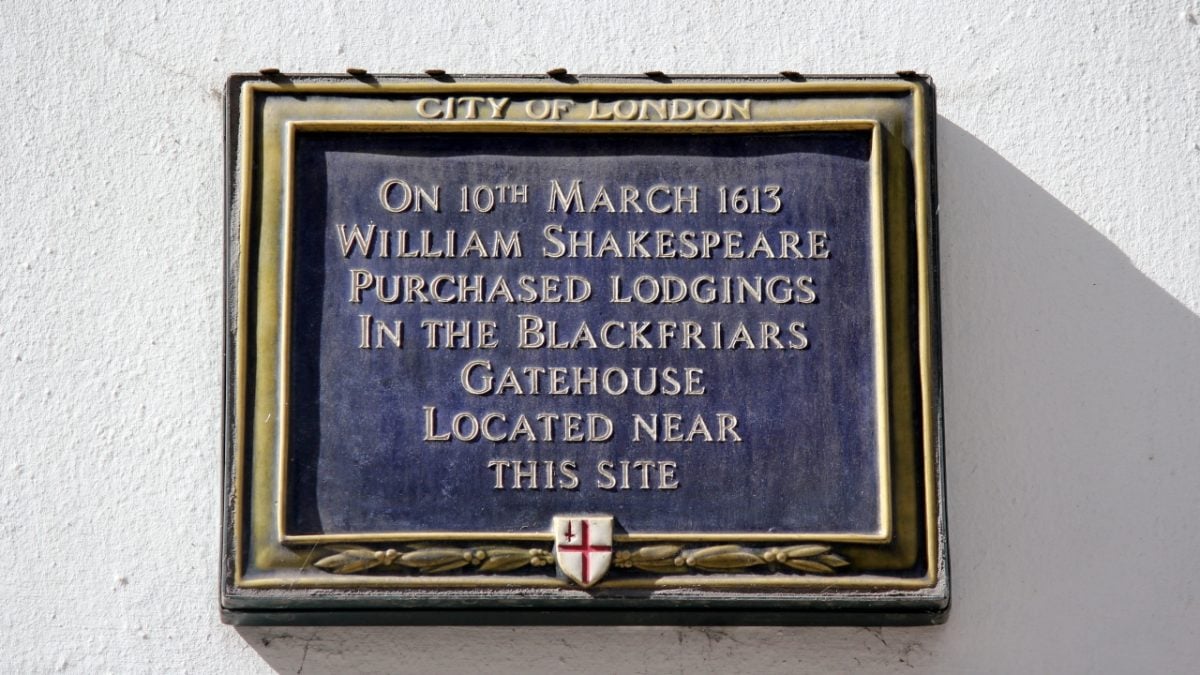 Shakespeare Private Walking Tour of London